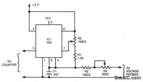 Frequency Counter Circuit Diagram