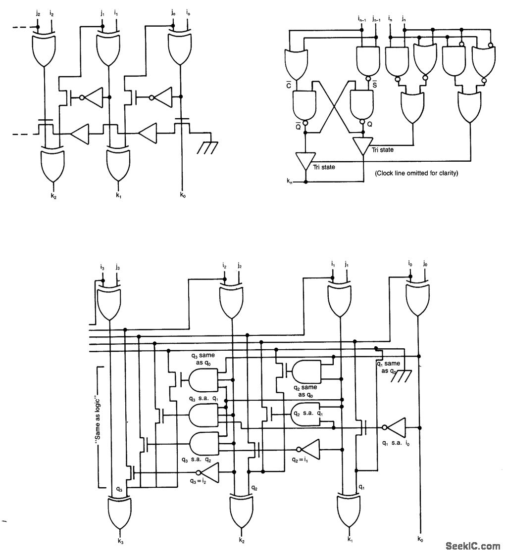 FAST_BINARY_ADDING_CIRCUITS - Basic_Circuit - Circuit Diagram - SeekIC.com