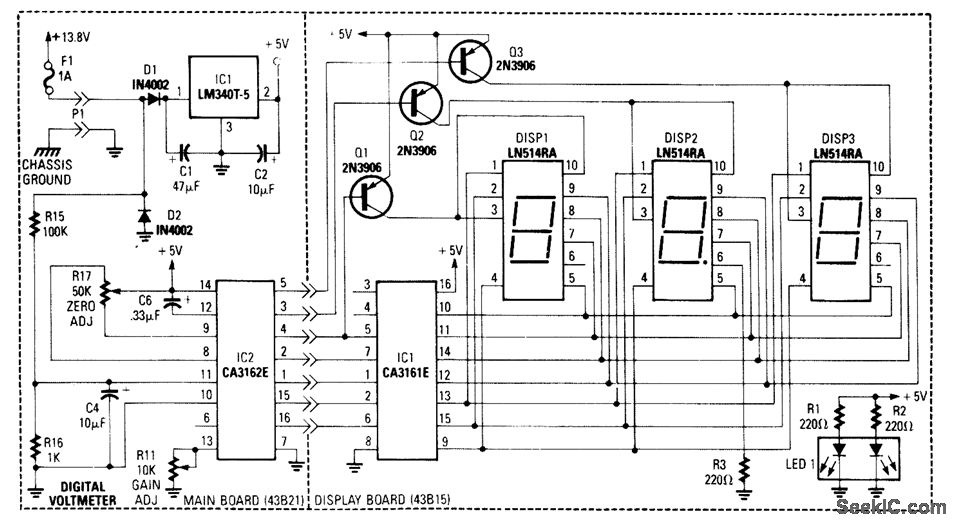 WATER_TEMPERATURE_GAUGE - Basic_Circuit - Circuit Diagram - SeekIC.com