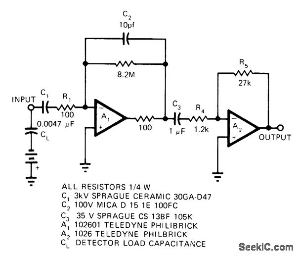 HODOSCOPE_AMPLIFIER Amplifier_Circuit Circuit Diagram