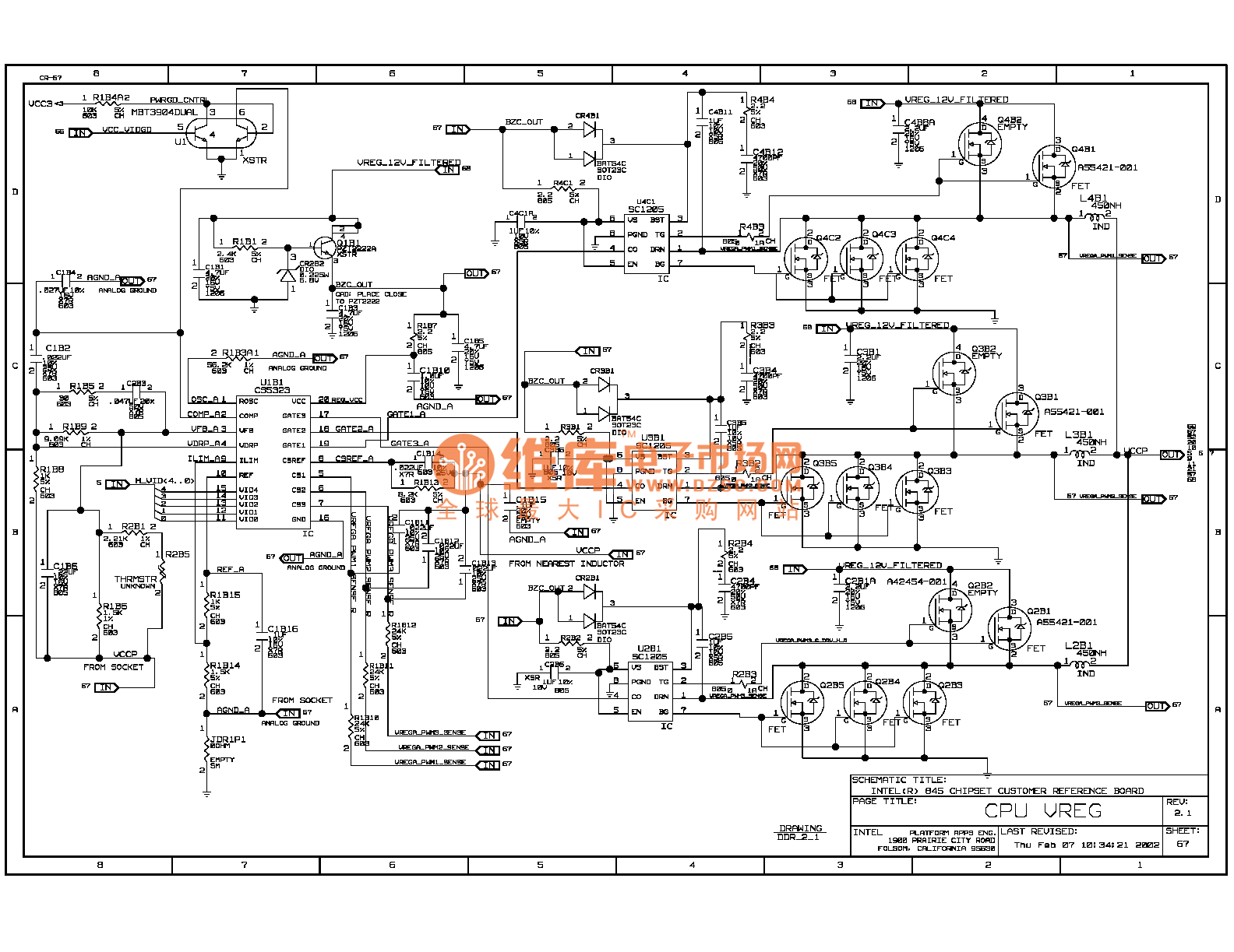 845ddr computer motherboard circuit diagram 67 - Computer-Related