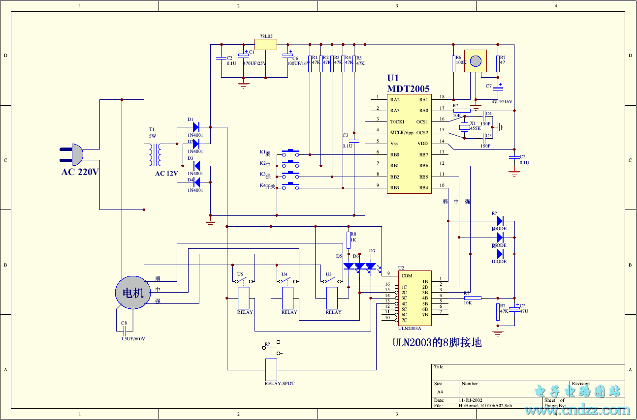 Remote Control Fun Circuit Circuit Diagram