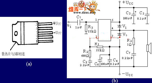 TDA2030 application circuit diagram - Amplifier_Circuit ...