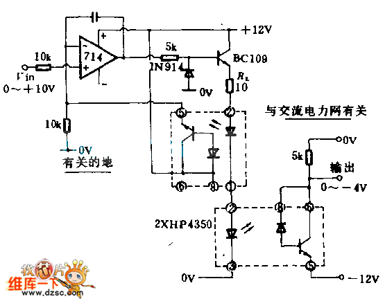 DC/DC optical isolation circuit diagram - Amplifier_Circuit - Circuit
