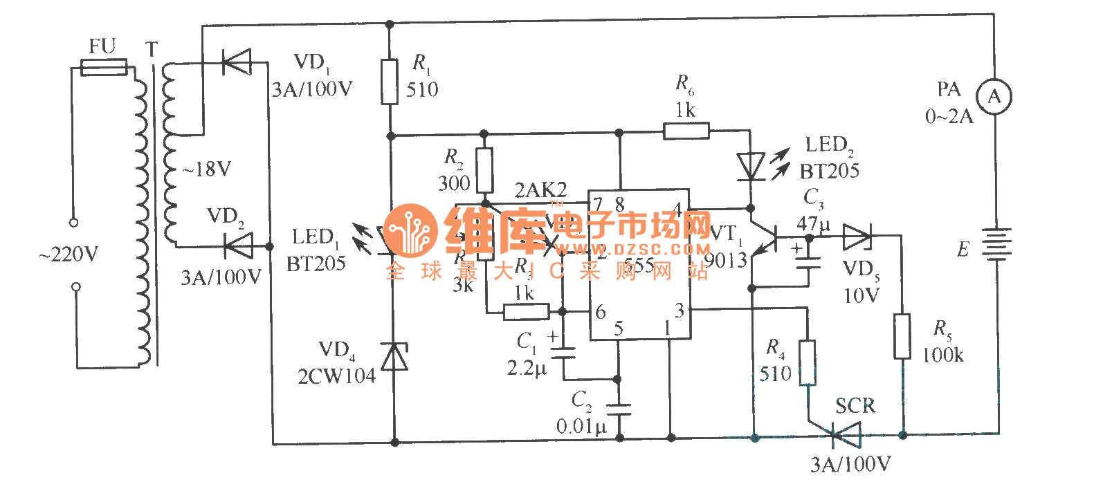Motorcycle charger circuit diagram - Power_Supply_Circuit - Circuit