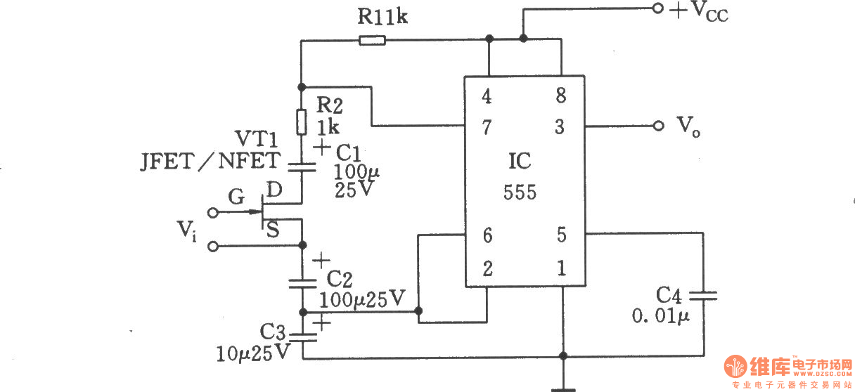 Voltagecontrolled duty cycle oscillator Oscillator_Circuit Signal