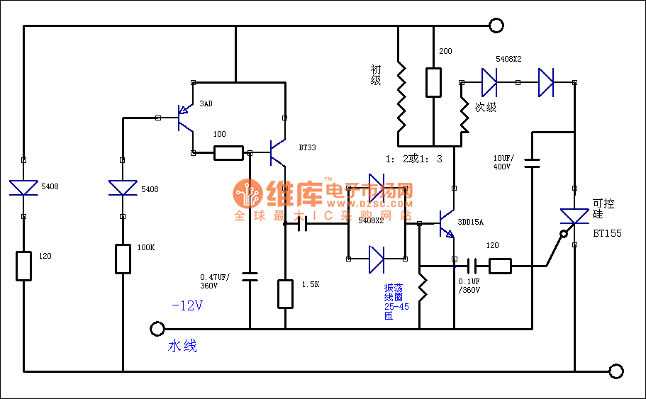 Electronic fishing device - Electrical_Equipment_Circuit - Circuit