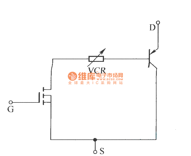 IGBT VCR (voltage controlled resistor) equivalent circuit model Basic
