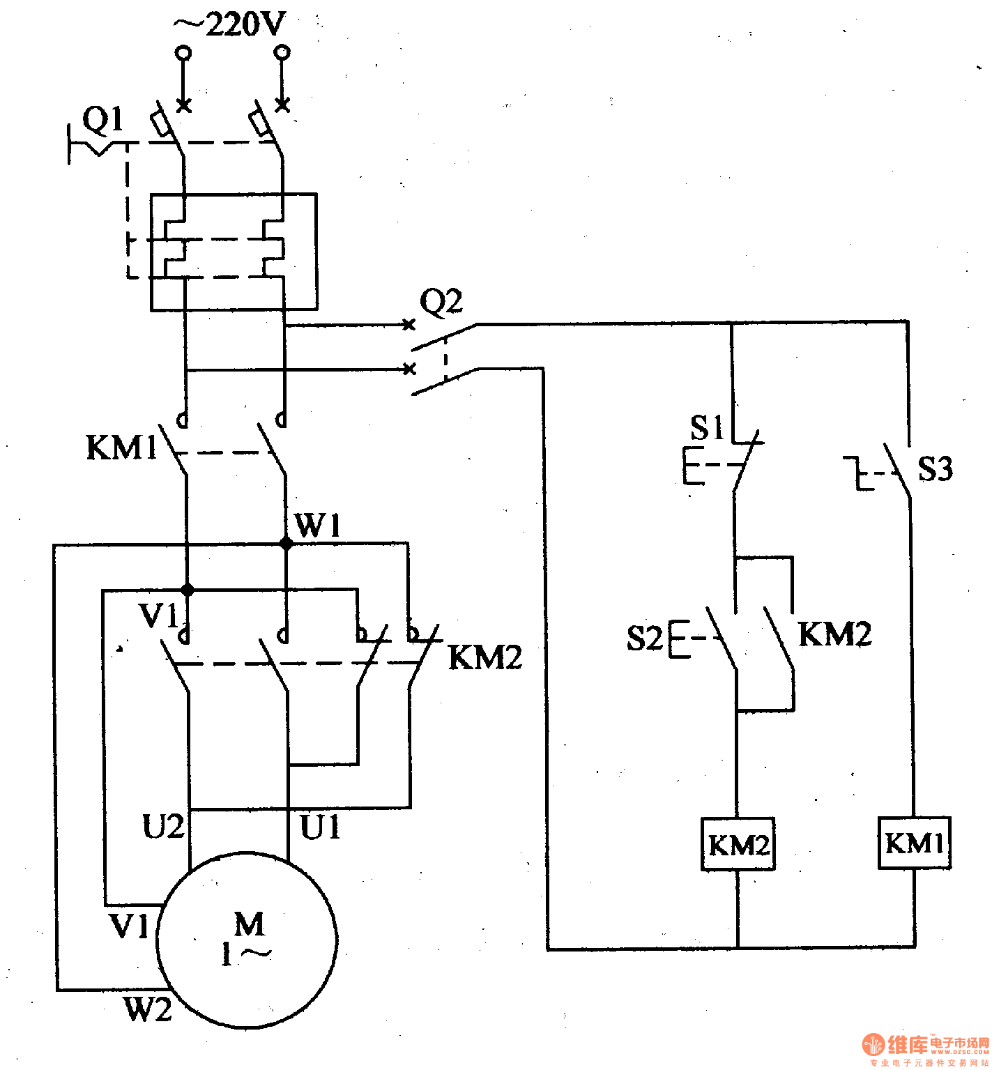 3 Wire Ac Dual Capacitor Wiring Diagram from www.seekic.com