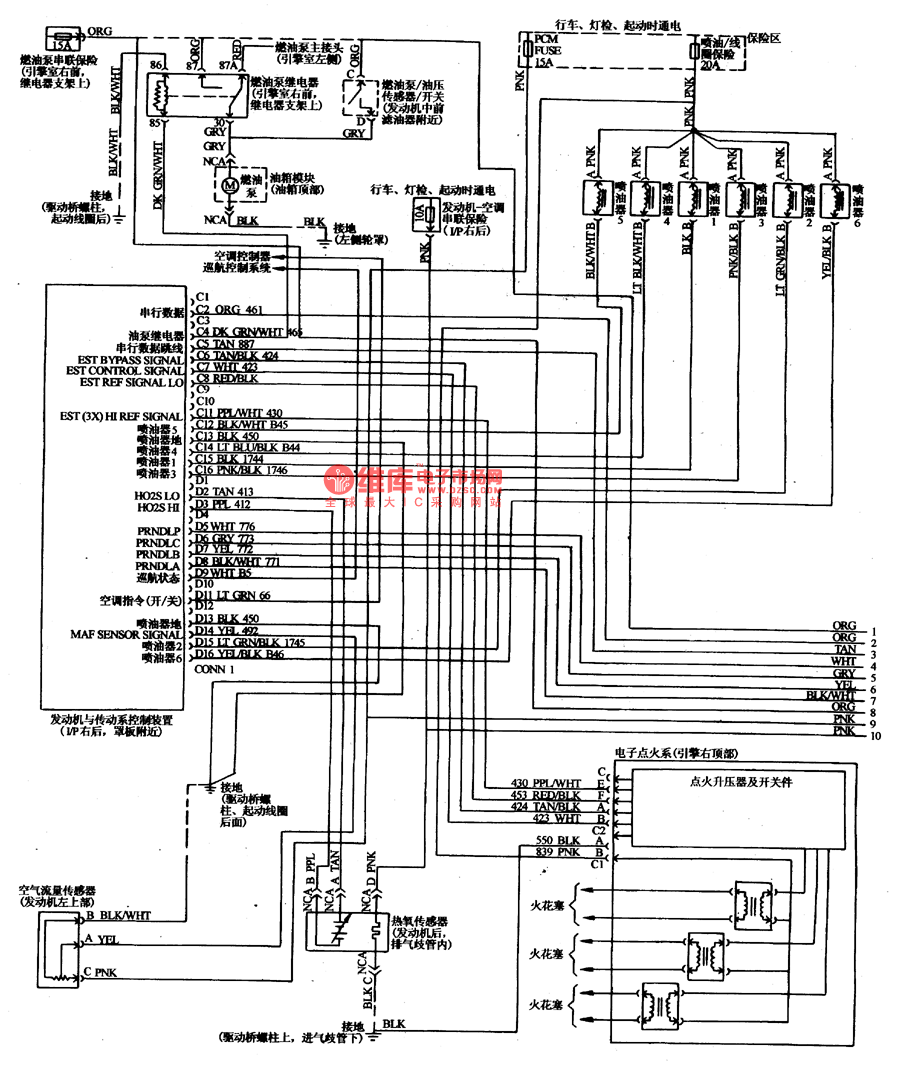 auto engine diagram