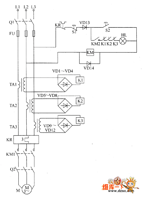 Motor protector circuit diagram 6