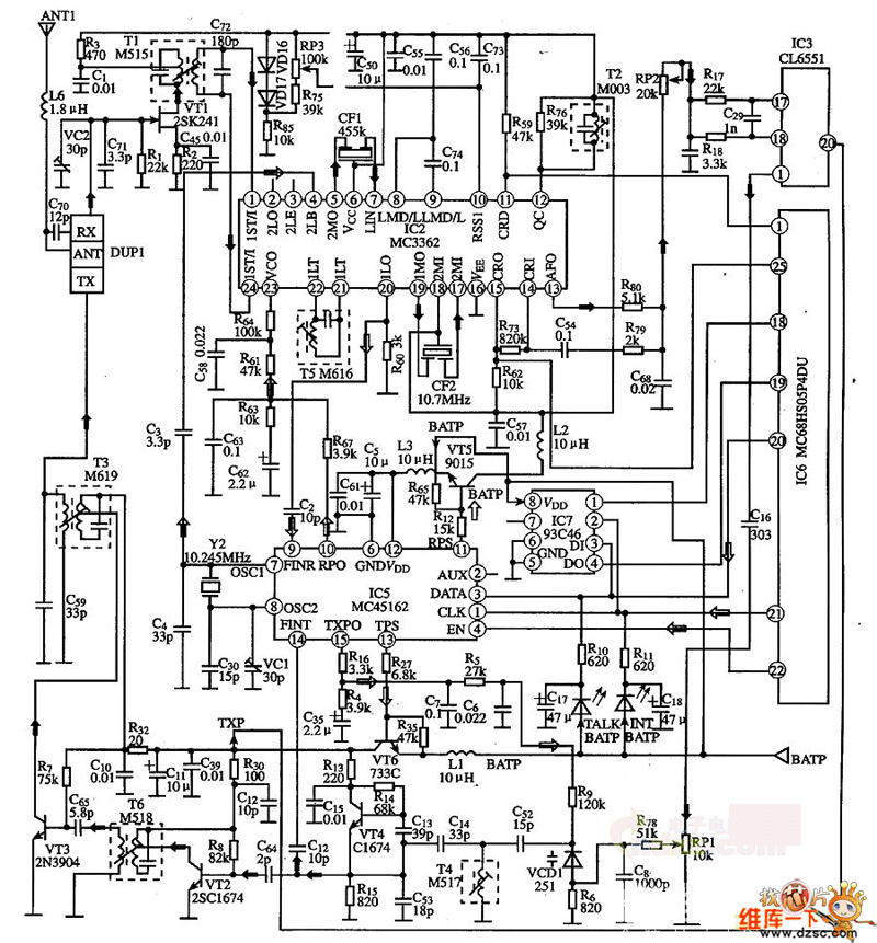 The MC3362 Low Power Narrow Band FM Receiver Integrated Circuit Typical what-is-narrow-band-fm-in-amateur-radio-youtube