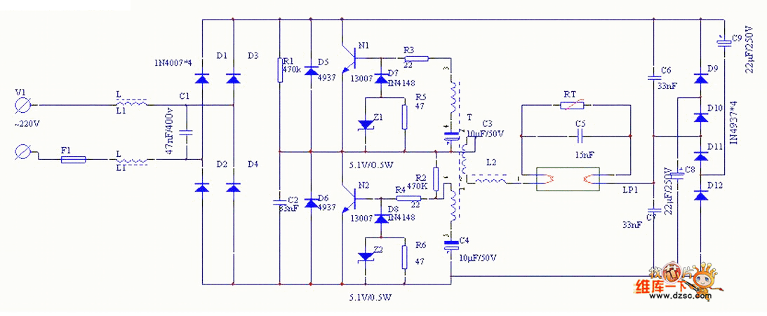 NEED Tr.. BASED ELECTRONIC BALLEST CIRCUIT DIAGRAM AND ...