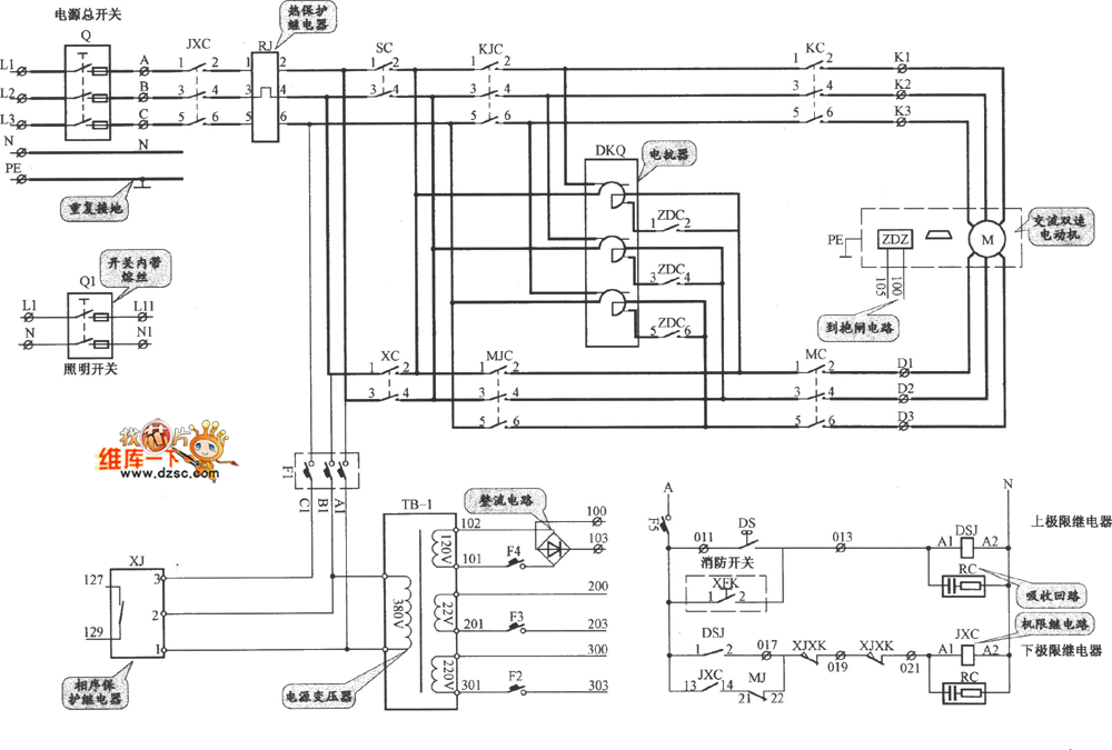 Elevator Wiring Diagram Free from www.seekic.com