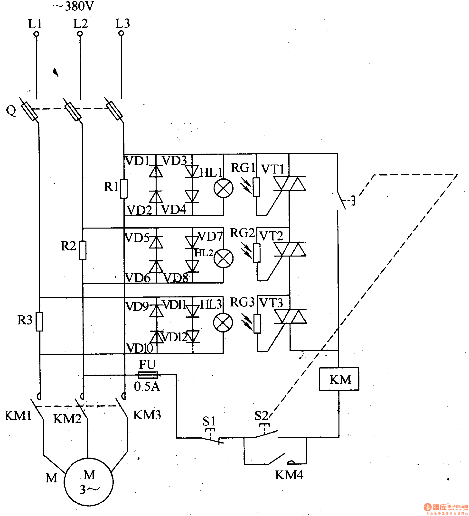 Motor protector 15 Circuit Diagram