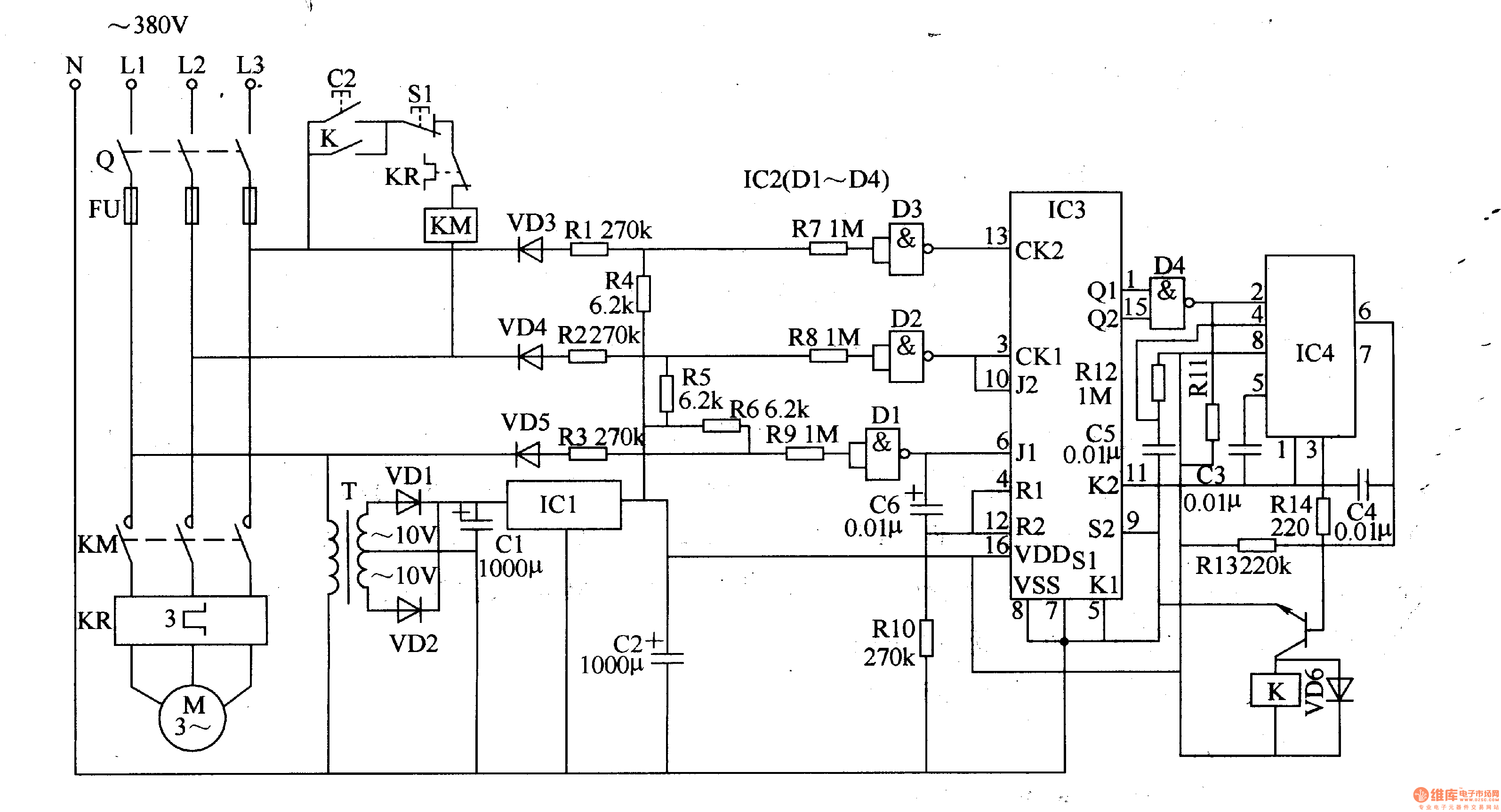 Motor protector 18 Circuit Diagram