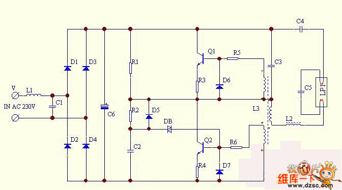 Diagram  Electronic Ballast Diagram Circuit Full Version