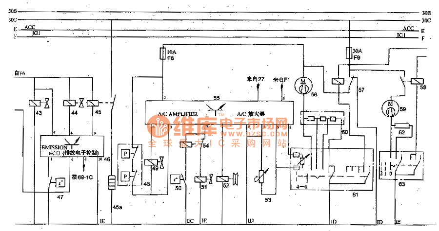 Toyota Land Cruiser Air Conditioning Wiring Diagram http