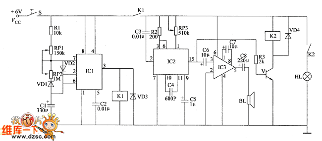 rodent repeller circuit diagram 2 electricalequipmentcircuit