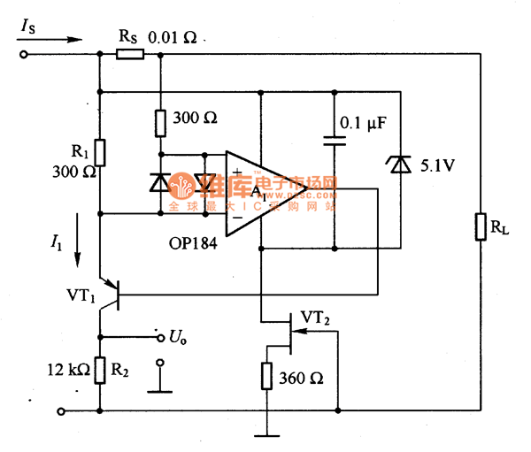 Current Monitor Circuit Diagram