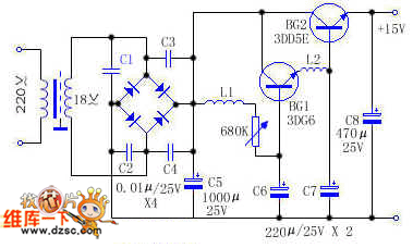 electronic filter circuit Circuit Diagram
