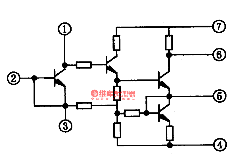 AN360—the low noise audio preamplifier integrated circuit Amplifier