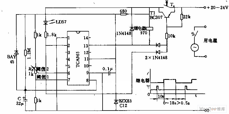 timer circuit fixing preset time - Remote_Control_Circuit - Circuit