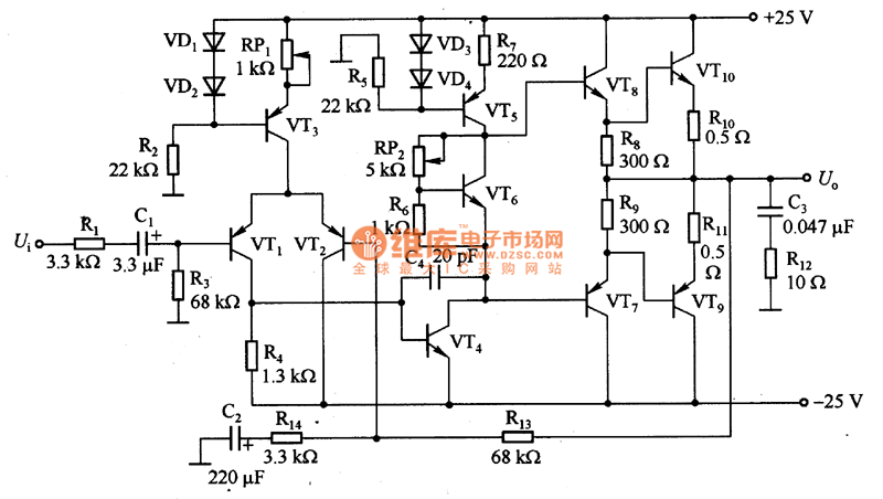 30w Power Amplifier Circuit Diagram - Audio Power Amplifier Circuit Diagram Zen    Diagram Circuit Diagram - 30w Power Amplifier Circuit Diagram