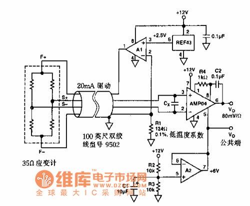 The sensor regulation circuit - Measuring_and_Test_Circuit - Circuit