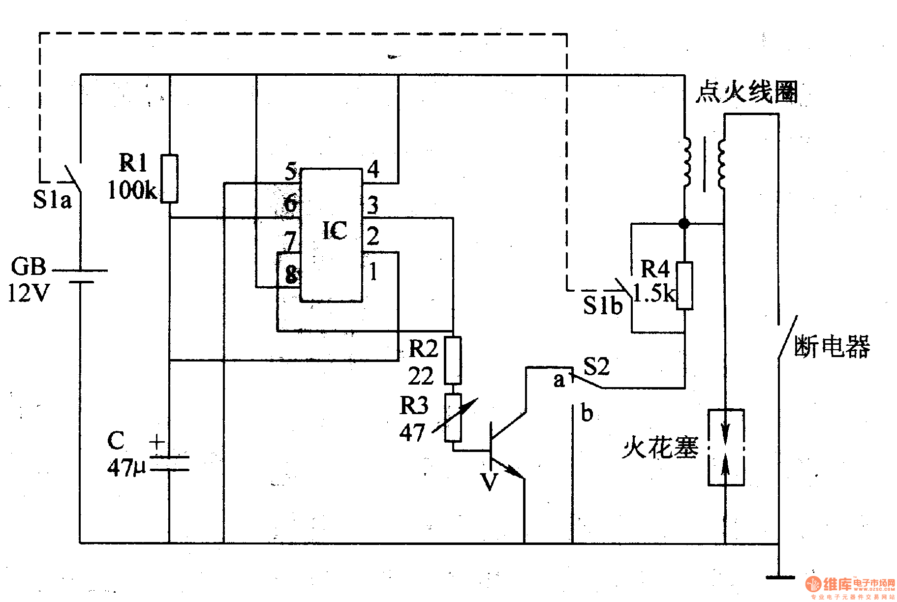 The automobile burglarproof alarm (3) - Control_Circuit - Circuit