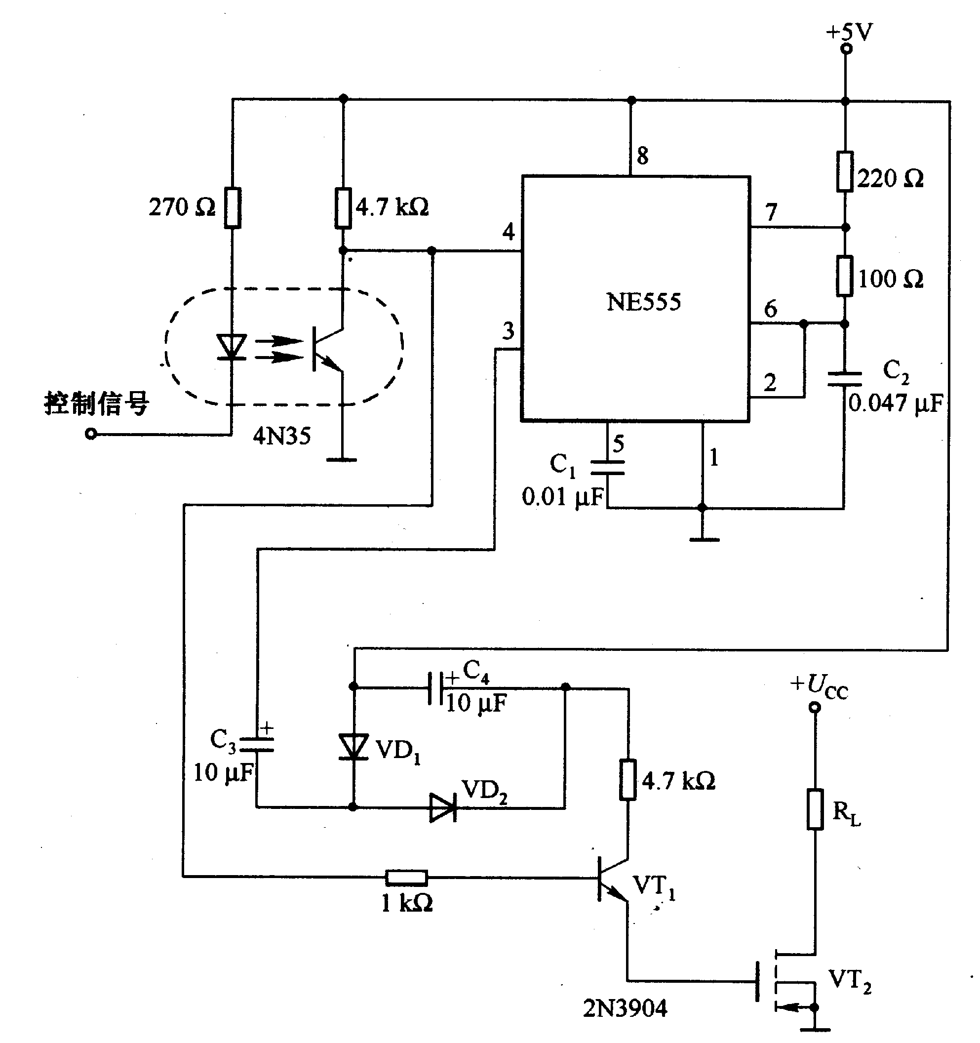 Ne555 описание принцип работы схема включения
