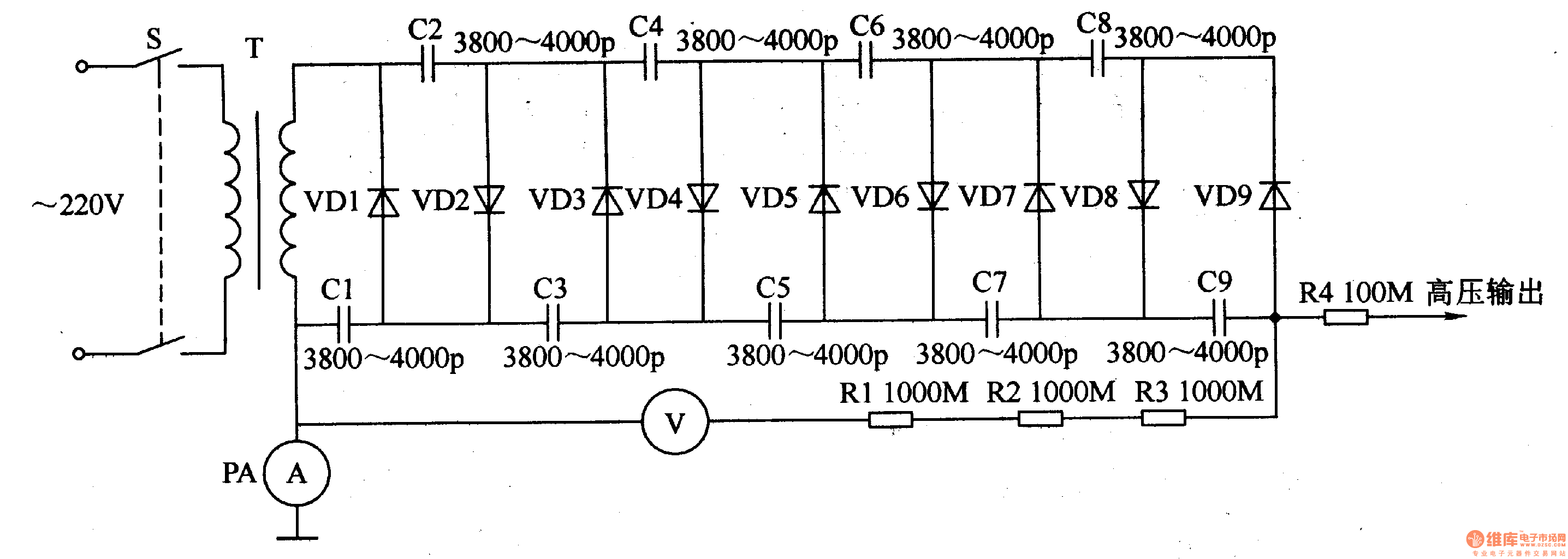 High-voltage Electrostatic Generator (the 1st) - Other_circuit