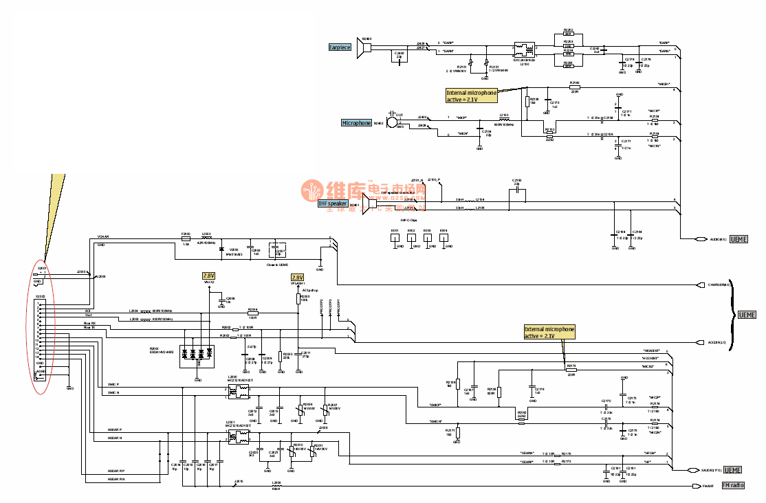 Nokia 7xxx Mobile Schematic Diagram 02 - 555_Circuit - Circuit Diagram