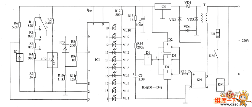 Temperature Controller Circuit Diagram 6