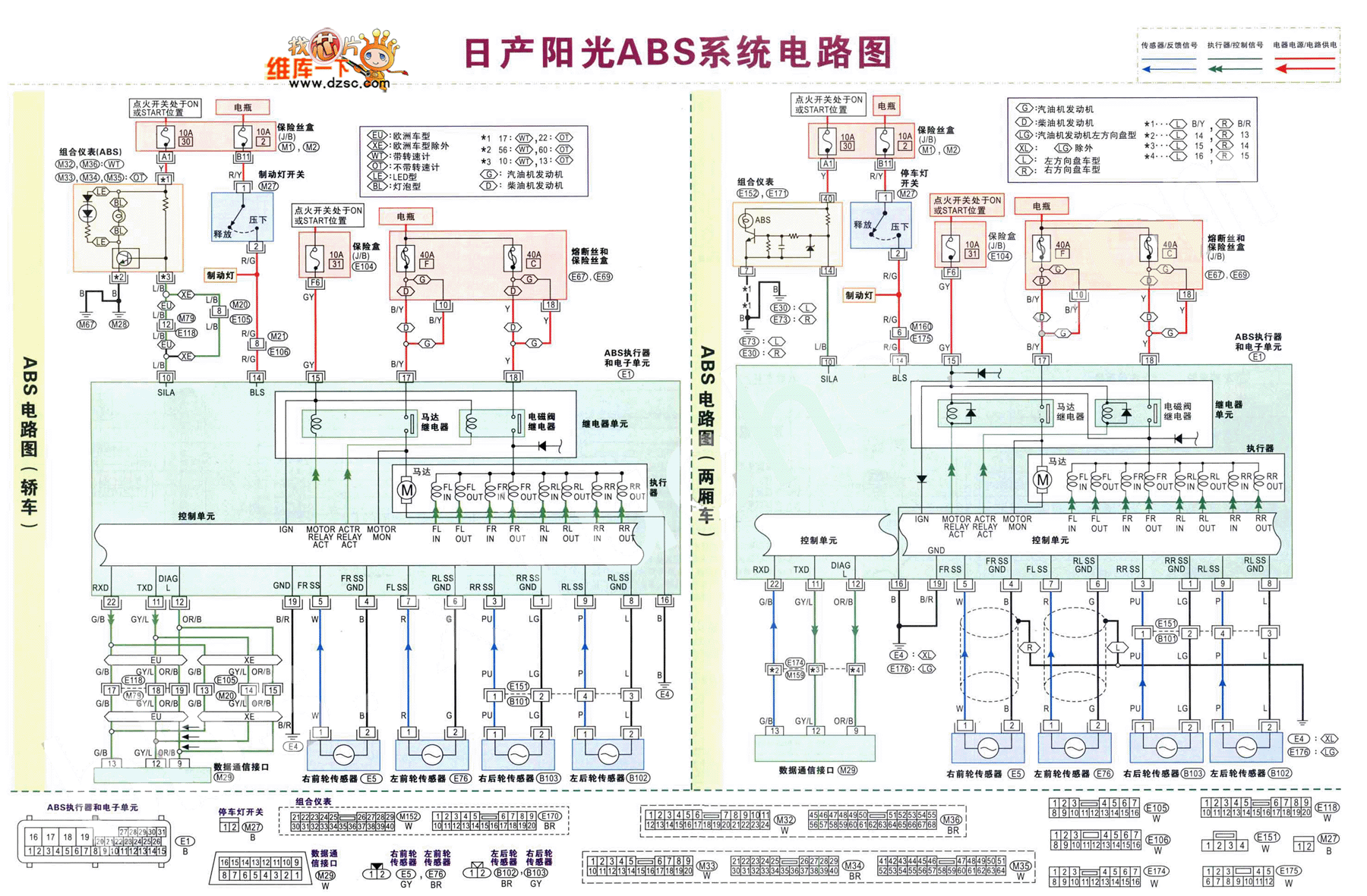 Nissan sunny 130y wiring diagram #5