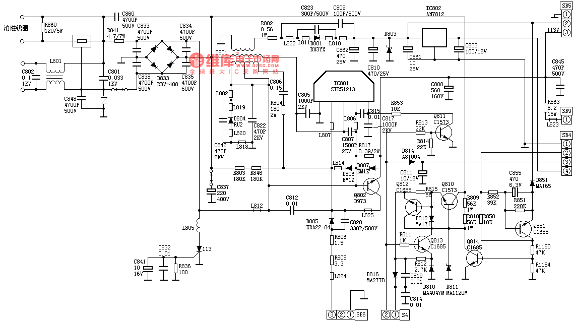 Een zekere Persoonlijk onderwijs Panasonic L15 power supply circuit - Power_Supply_Circuit - Circuit Diagram  - SeekIC.com