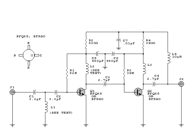 Uhf Antenna: Uhf Antenna Amplifier Circuit