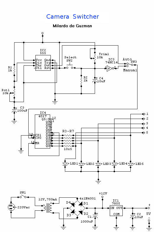 4 digit keypad switch control_circuit circuit diagram seekic com