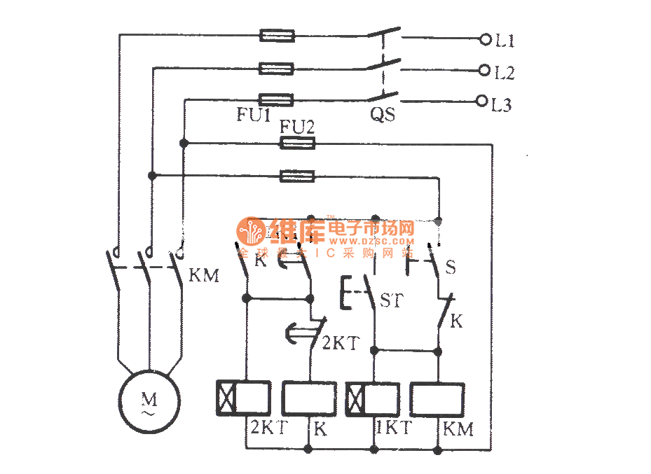 Intermittent operation circuit Circuit Diagram