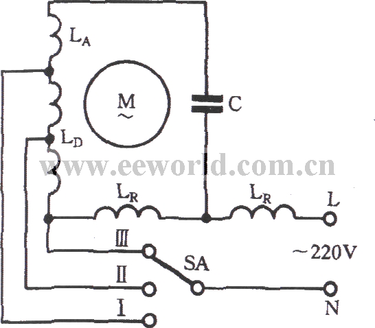 single phase motor winding diagram