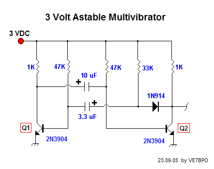 3 led chaser circuit