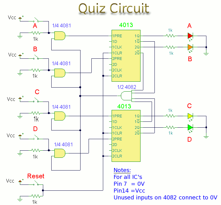 Quiz Circuit Basic_Circuit Circuit Diagram