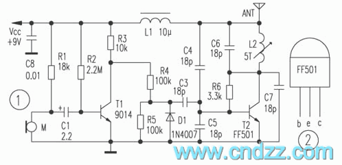 A long-range FM transmitter circuit (500M) - Basic_Circuit ...
