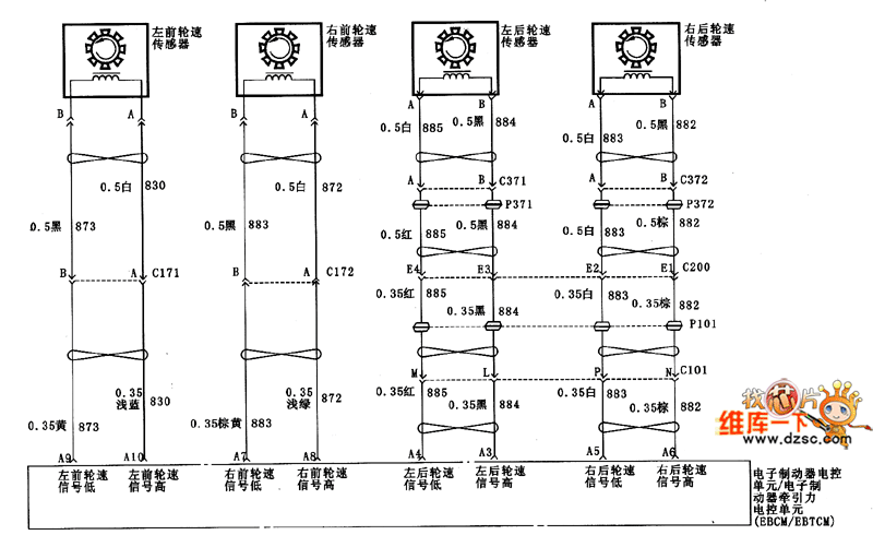 Regal wheelspeed sensor circuit diagram Power_Supply_Circuit Circuit Diagram