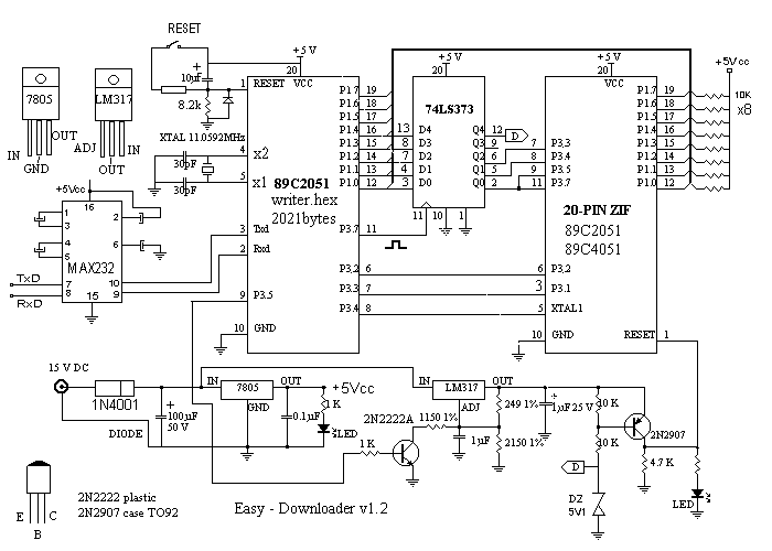 Very Easy Single-Side PCB - Basic_Circuit - Circuit Diagram - SeekIC.com