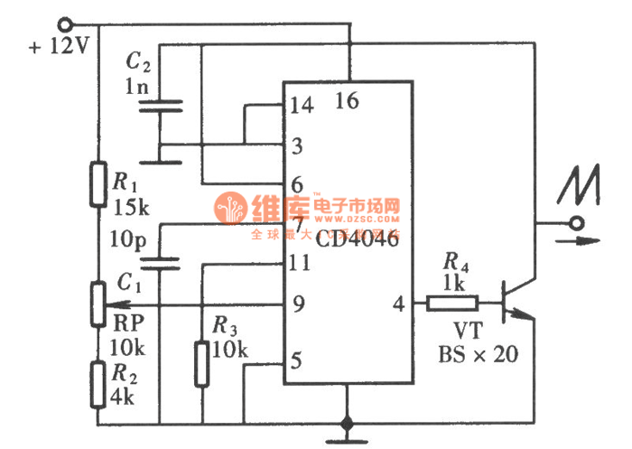 Integrated Circuit Diagram Signalprocessing Circuit Diagram