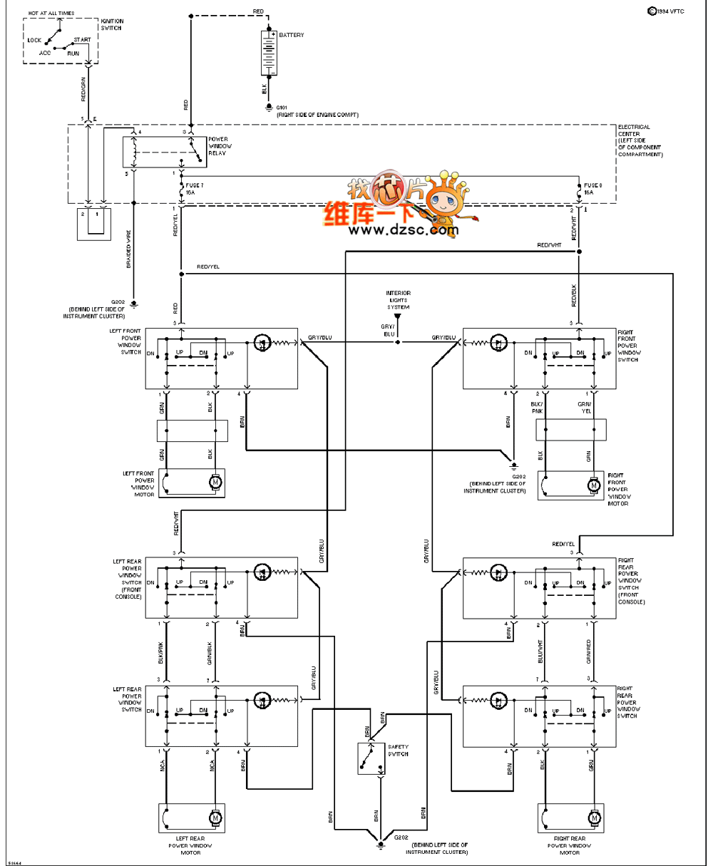 Mercedes W201 Headlight Switch Wiring Diagram from www.seekic.com