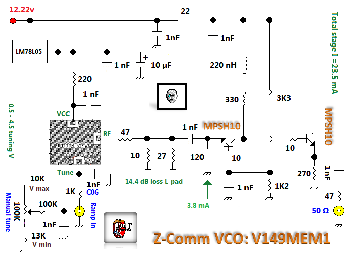 VCOs Signal_Processing Circuit Diagram