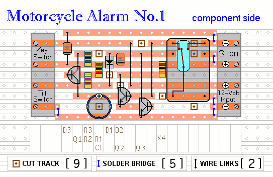 Motorcycle Alarm No.1 2 - Control_Circuit - Circuit Diagram - SeekIC.com