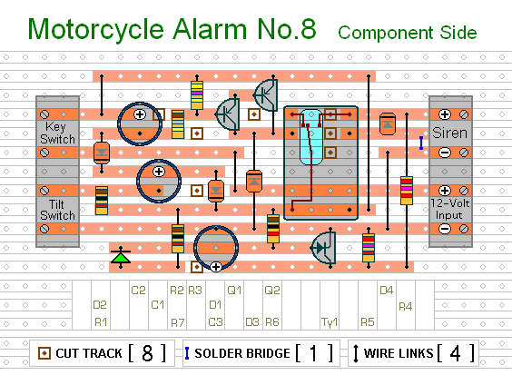 Motorcycle Alarm B No.8 - Control_Circuit - Circuit Diagram - SeekIC.com